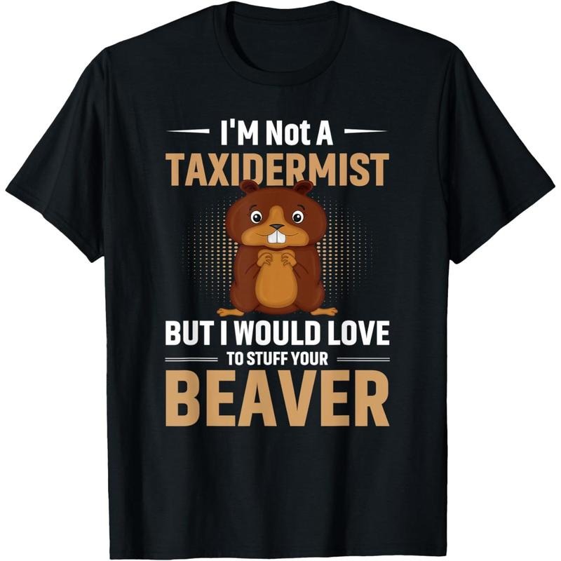 Vintage I'm Not a Taxidermist Hunting Beaver Riffle Hunter T-Shirt made in usa Hoodie, Sweatshirt | UrbanDripWear.com