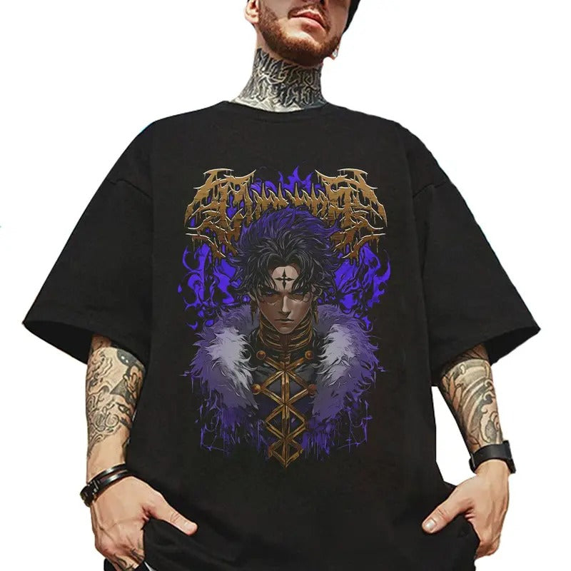 Vintage Lucifero Black Clover5 Hoodie Graphic Anime Shirt for Fans Sweatshirt, Hoodie, Comfort Colors | UrbanDripWear.com