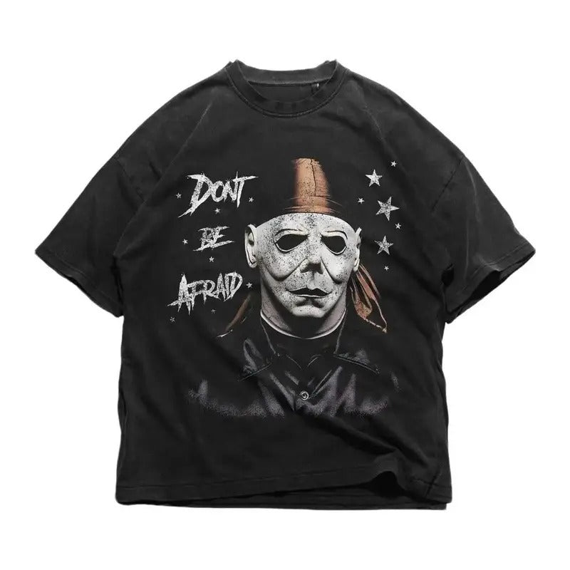 Vintage Michael Myers Halloween Shirt Movie Myers Thriller Friday the 13th Retro Halloween Sweatshirt Cotton Long Sleeve...