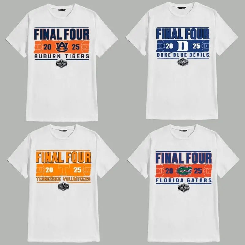 Vintage NCAA Final Four 2025 All-Team T-Shirt, Classic Streetwear Sports Tee, Pullover for Men's Team Fans Hoodie, Sweatshirt