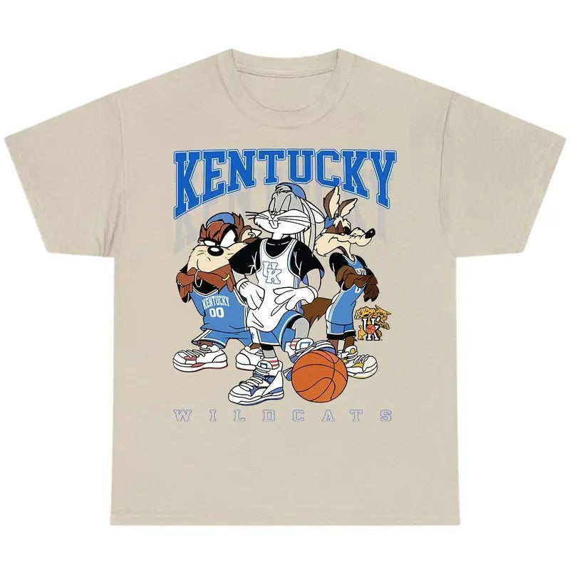 Vintage NCAA Kentucky Wildcats Looney T-Shirt, Retro Tee, Men's Tshirt, Men's Clothes Hoodie, Sweatshirt | UrbanDripWear.com