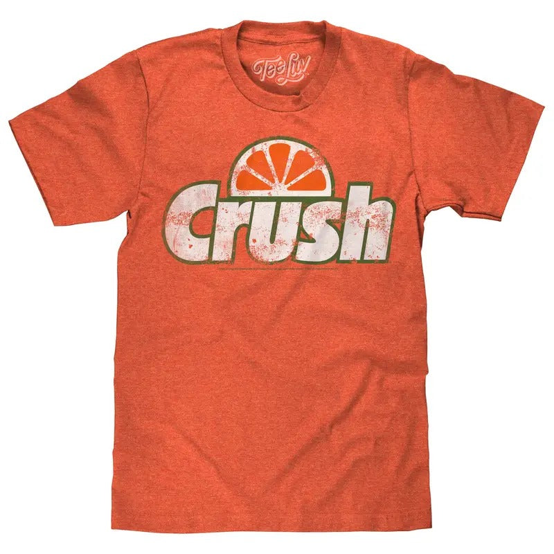 Vintage Orange Crush Logo T-Shirt - Orange Hoodie, Sweatshirt | UrbanDripWear.com