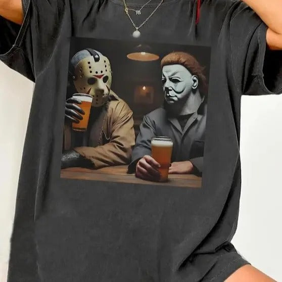 Vintage Retro 90s Halloween Movies Shirts - Sweatshirt