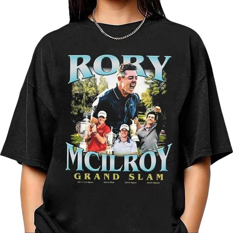 Vintage Rory McIlroy Grand Slam Golf Champion Shirt Hoodie, Sweatshirt | UrbanDripWear.com