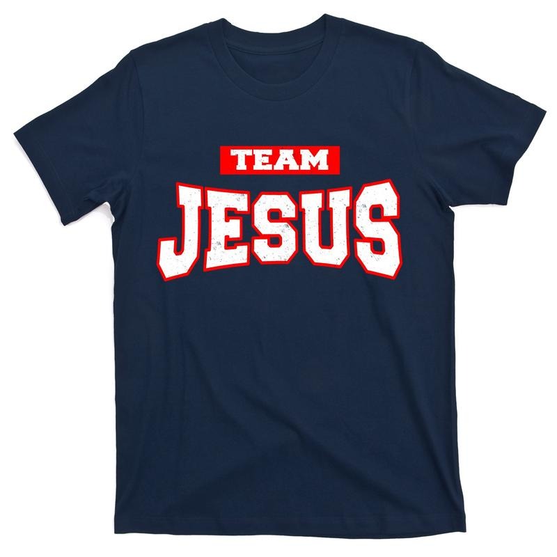 Vintage Team Jesus Funny Christian T-Shirt Cotton Menswear Hoodie, Sweatshirt | UrbanDripWear.com