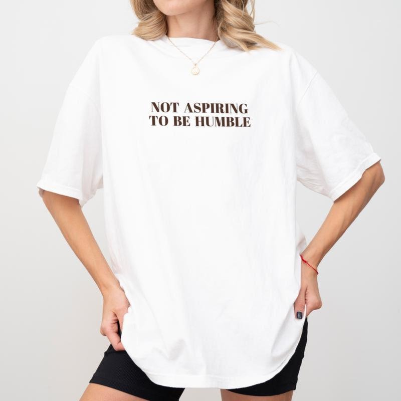 Vintage To Be Humble Tshirt,Soft Fabric Womenswear, Casual Women's Tops Hoodie, Sweatshirt | UrbanDripWear.com