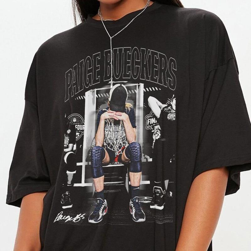 Vintage Unisex Tee, Paige Bueckers Last Dance Vintage Shirt, Gift for Fans Hoodie, Sweatshirt | UrbanDripWear.com