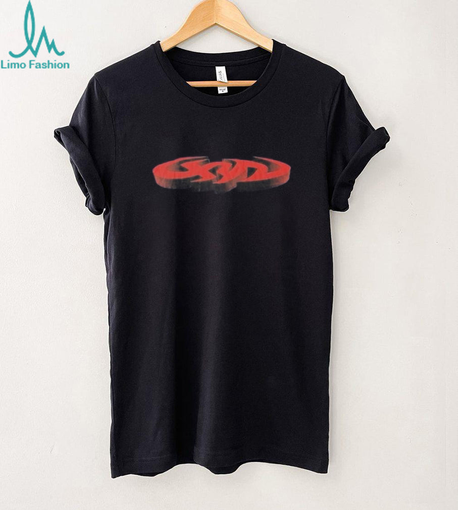 Vintage Y2K 90s Streetwear Aesthetic Graphic Navy Blue T Shirt