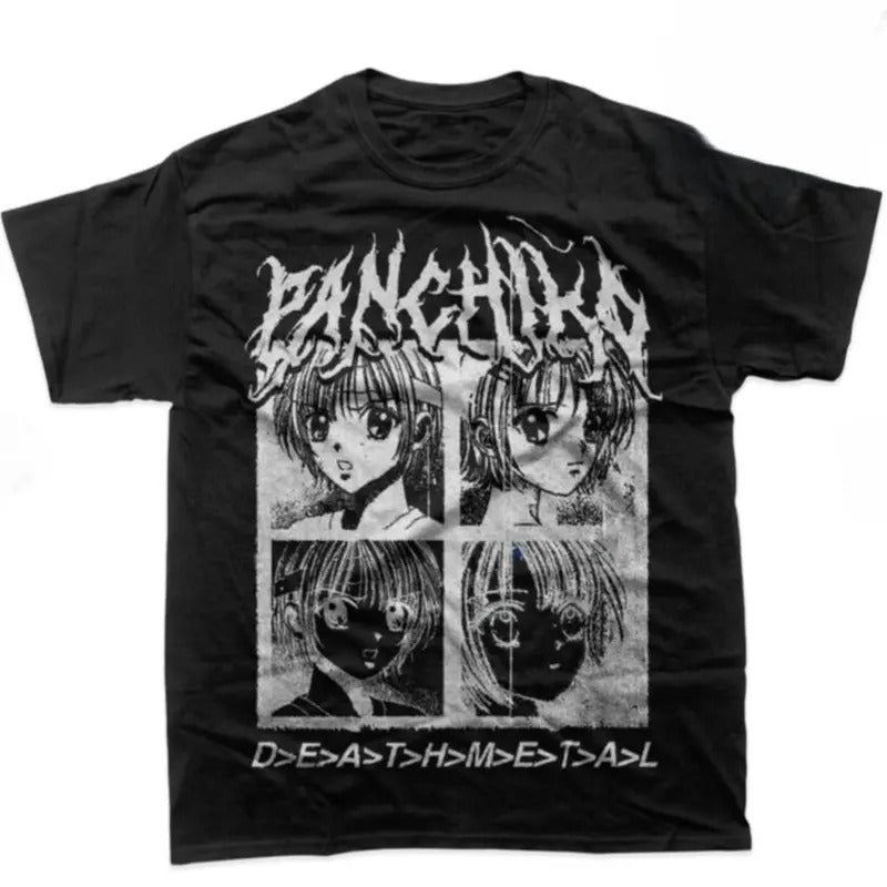 Vintage y2k T-Shirt Panchiko Shirt, Merchandise, Death Metal- Vintage y2k tshirt