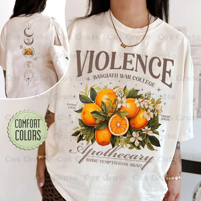 Violet Apothecary Comfort Colors Shirt - Basgiath War College Merch  Best Price Hoodie, Sweatshirt | UrbanDripWear.com