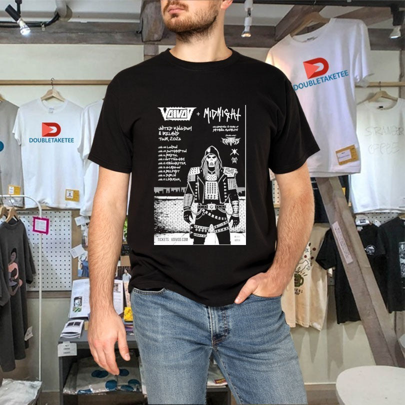 Voivod 2026 UK And European Tour Shirts