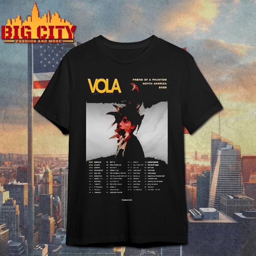 Vola Friend Of A Phantom North America Tour 2025 Shirt