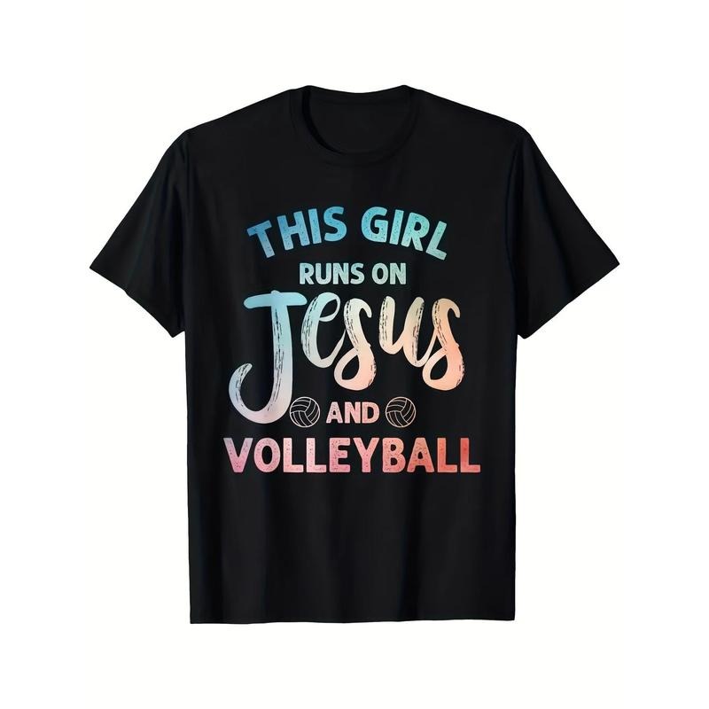 Volleyball Player Christian Volleyball Art T-Shirt, Men's Vitality Sports Style made in usa Hoodie, Sweatshirt