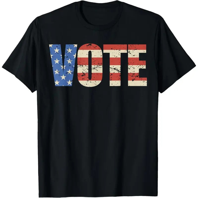 Vote American Flag T-Shirt made in usa Hoodie, Sweatshirt | UrbanDripWear.com