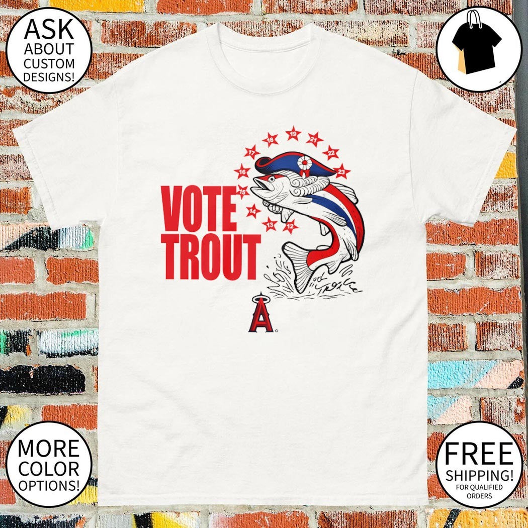Vote Trout Angels Los Angeles Angels Baseball MLB 2026 shirt