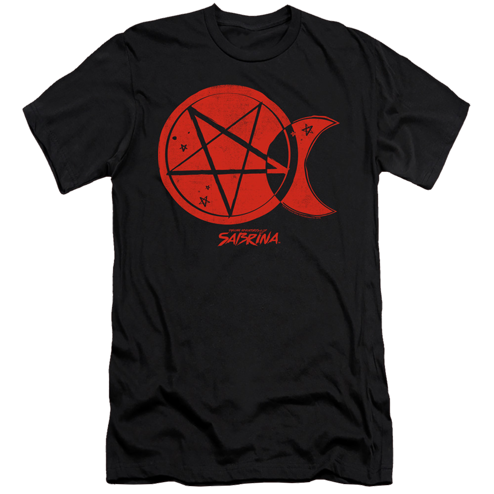 Chilling Adventures Of Sabrina Dark Moon - Men's Premium Slim Fit T-Shirt