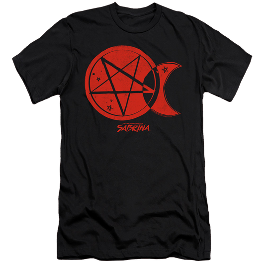 Chilling Adventures Of Sabrina Dark Moon - Men's Premium Slim Fit T-Shirt