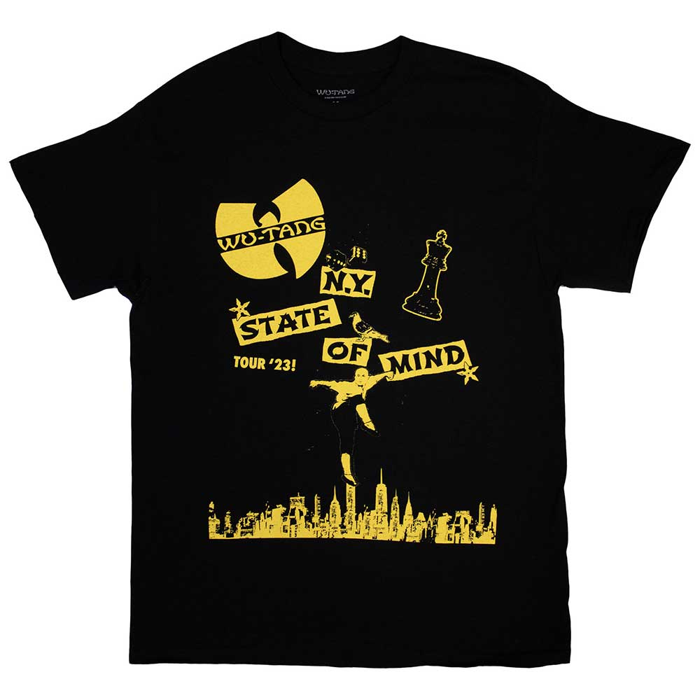 Wu-Tang Clan | Official Band T-Shirt | Tour '23 NY State Of Mind (Back Print & Ex-Tour)