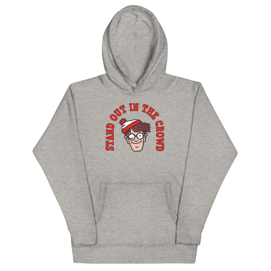 Where's Waldo? Stand Out In A Crowd Unisex Premium Hoodie
