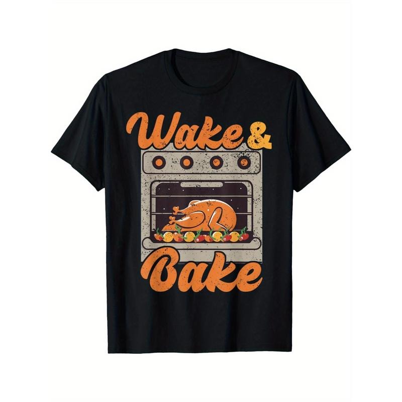 Wake Up Roast Turkey Feast Dinner Chef Funny Thanksgiving Men's T Shirt made in usa Hoodie, Sweatshirt | UrbanDripWear.com
