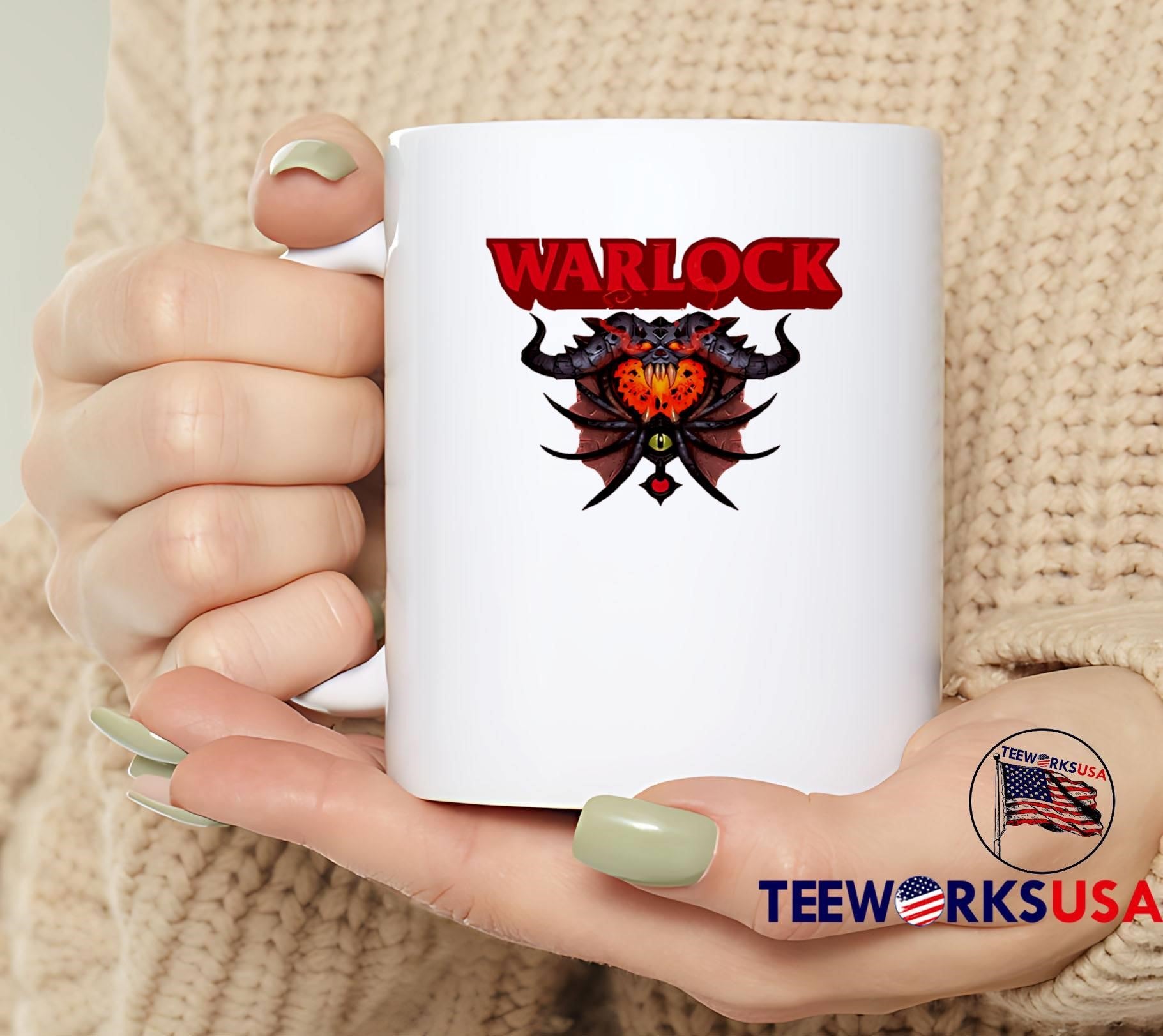 Warlock Demon Heart Eye Horns shirt