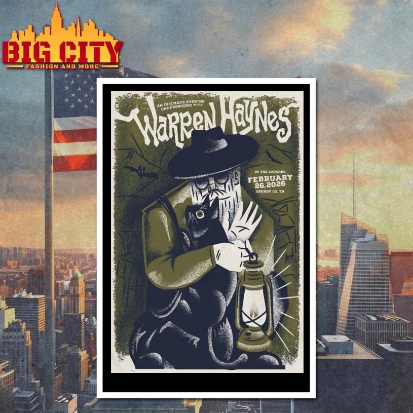 Warren Haynes Grundy County CO TN Feb 26 2026 Poster Shirt