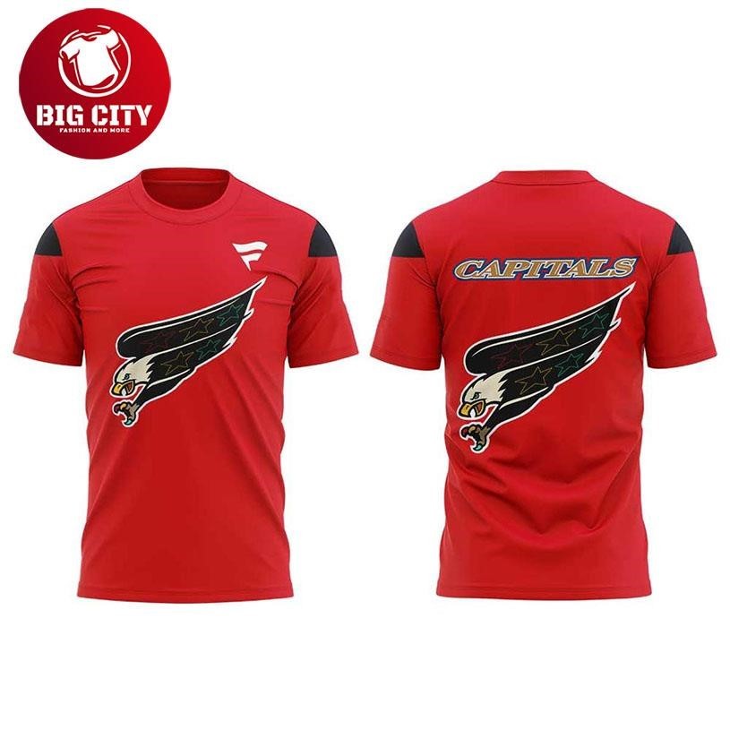Washington Capitals Black History 2026 Month Celebration Two Sided Shirt