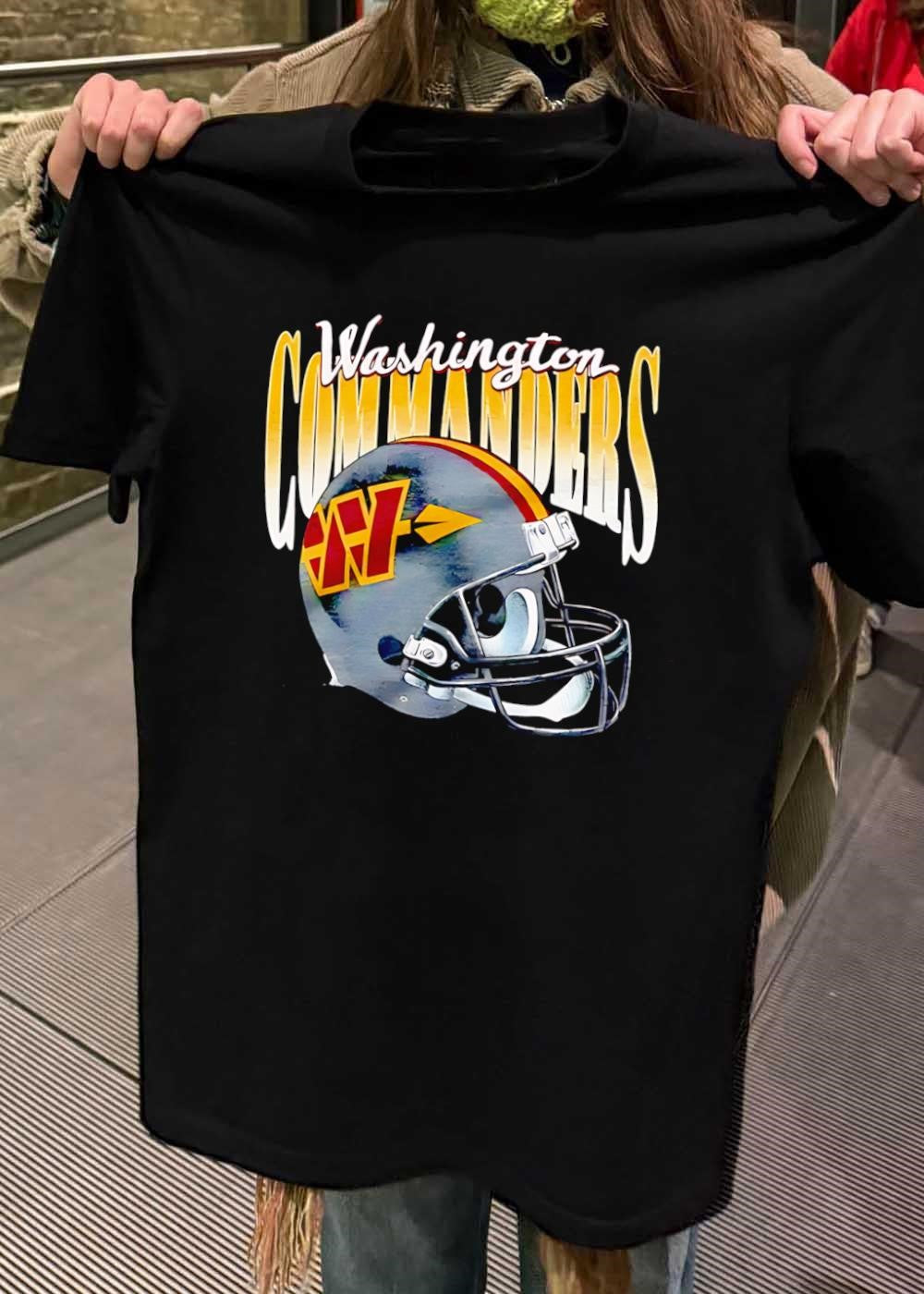 Washington Commanders Football Helmet Men’s T-Shirt