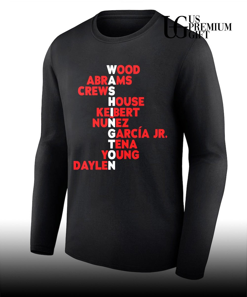 Washington Nationals Baseball names 2026 shirt