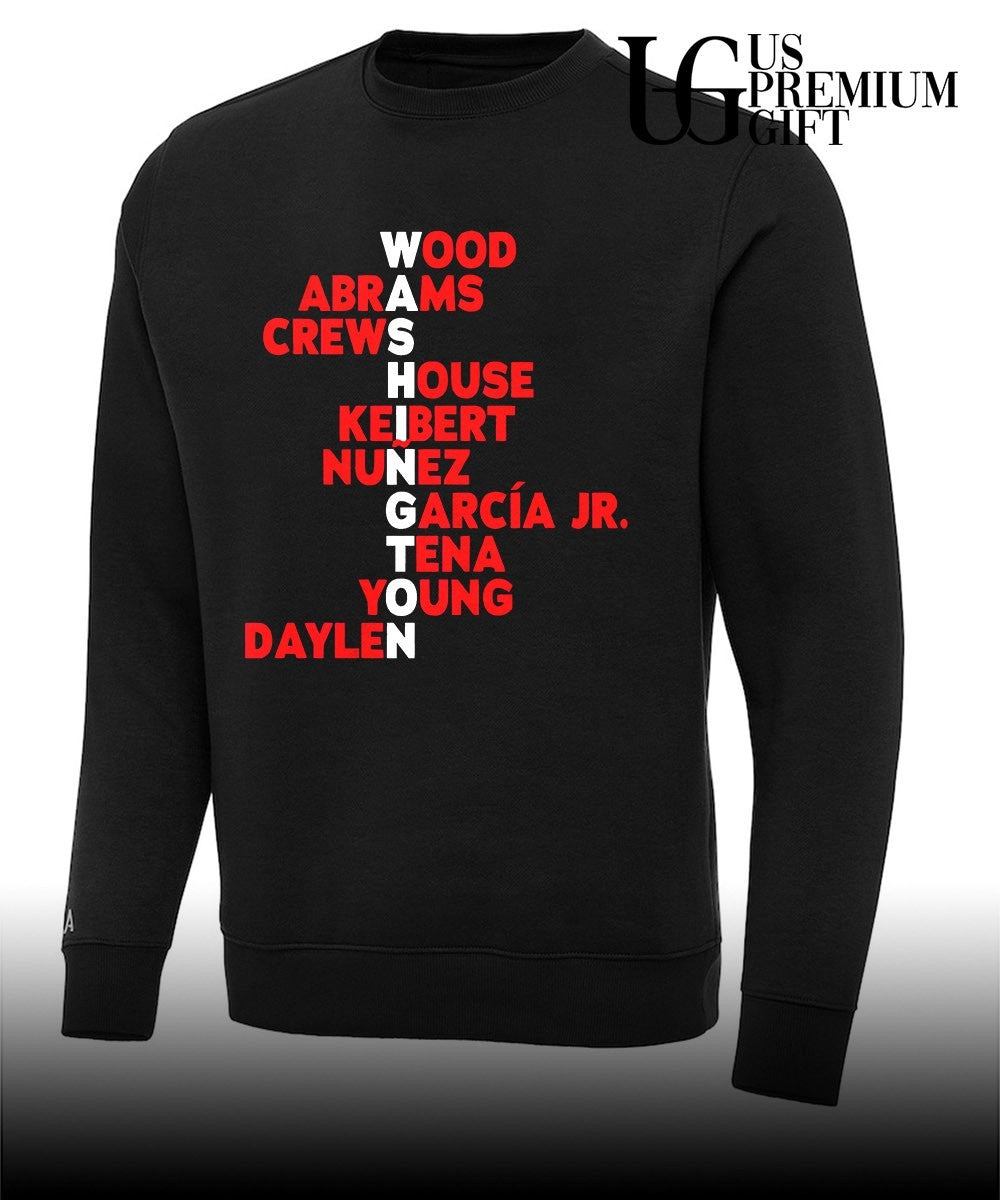 Washington Nationals Baseball names 2026 shirt