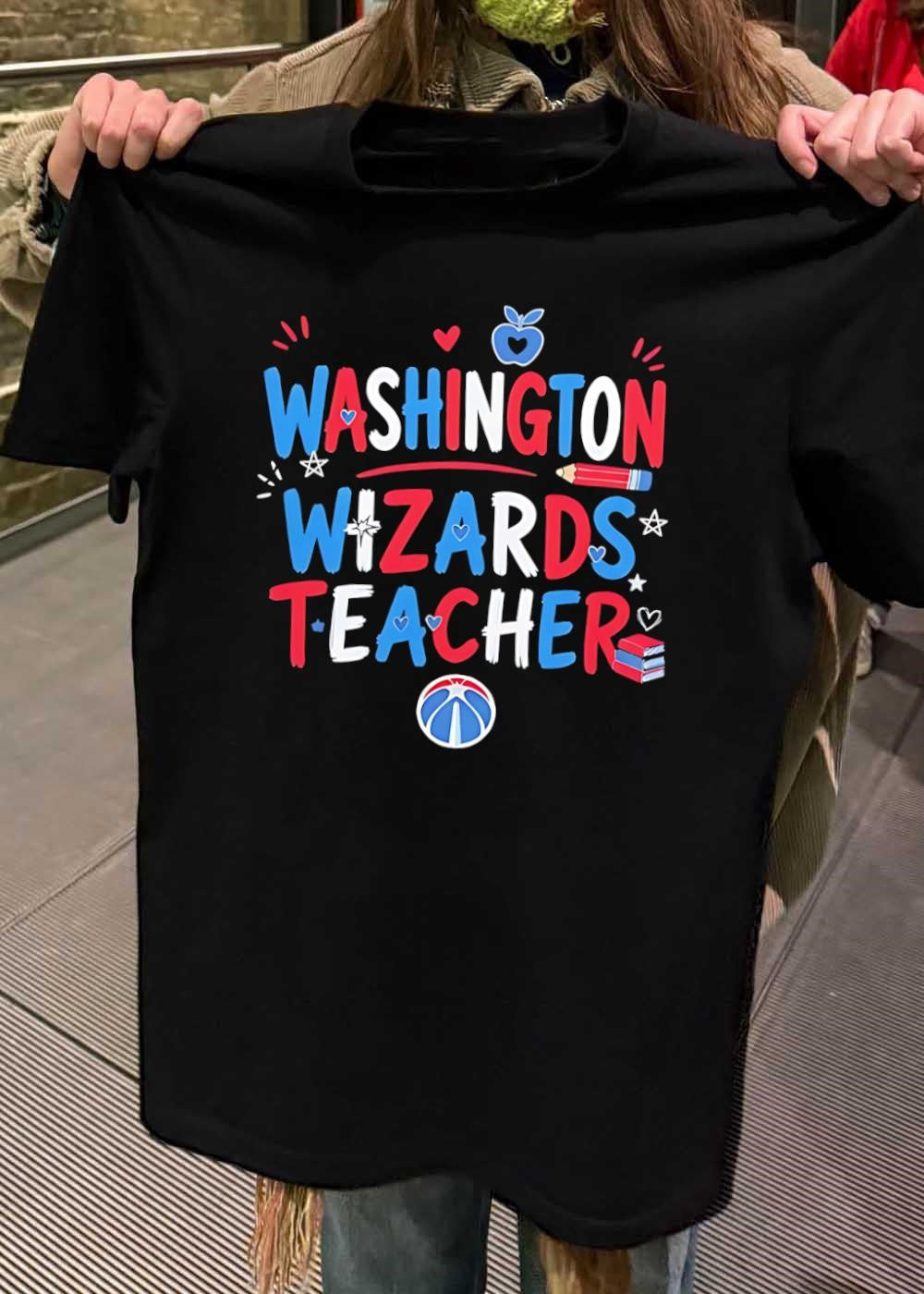 Washington Wizards Teacher Apparel Fan Jersey T-Shirt