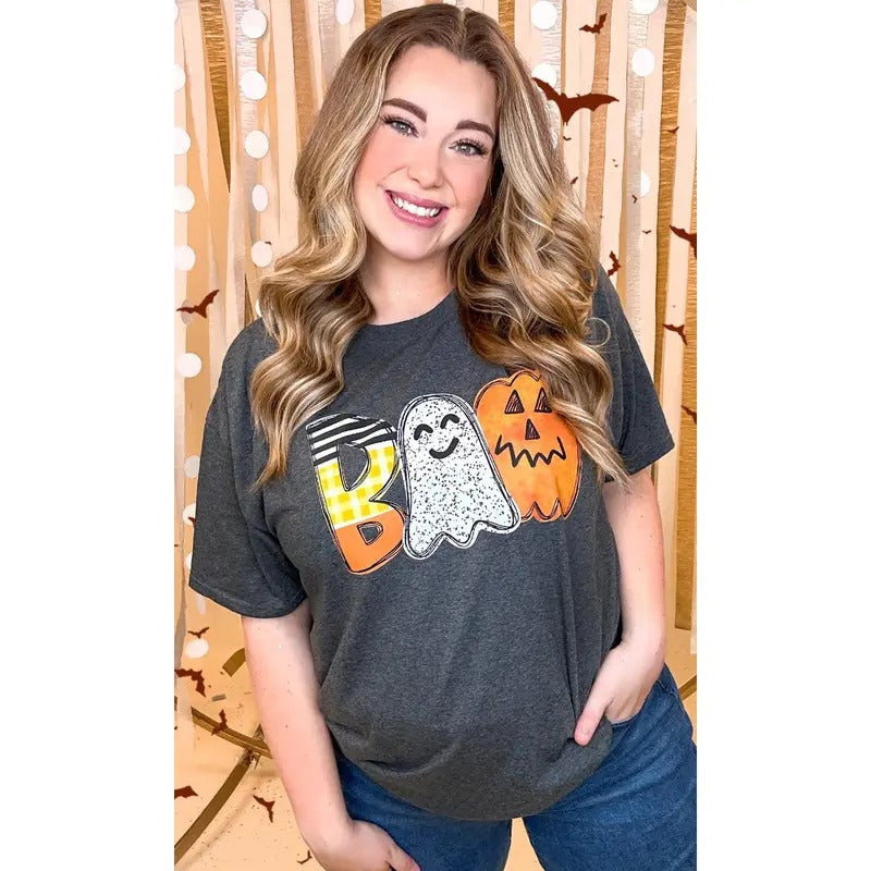 Watercolor Boo Graphic T-Shirt Hoodie, Sweatshirt | UrbanDripWear.com