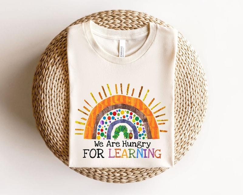 We Are Hungry For Learning Shirt, Back To School Gift, 1st Day Of Schoolstyle{n002}2 Hoodie, Sweatshirt | UrbanDripWear.com