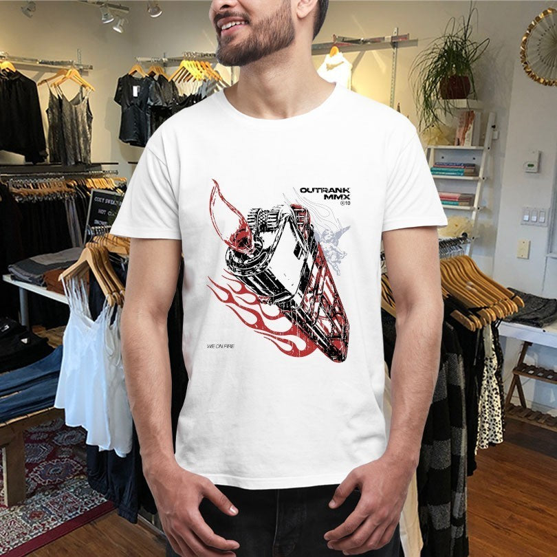 We On Fire Outrank Shirts