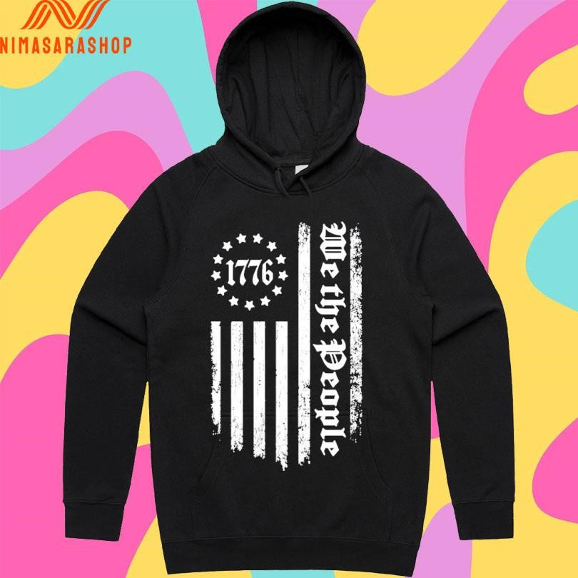We The People 1776 Flag 13 Stripes Shirts