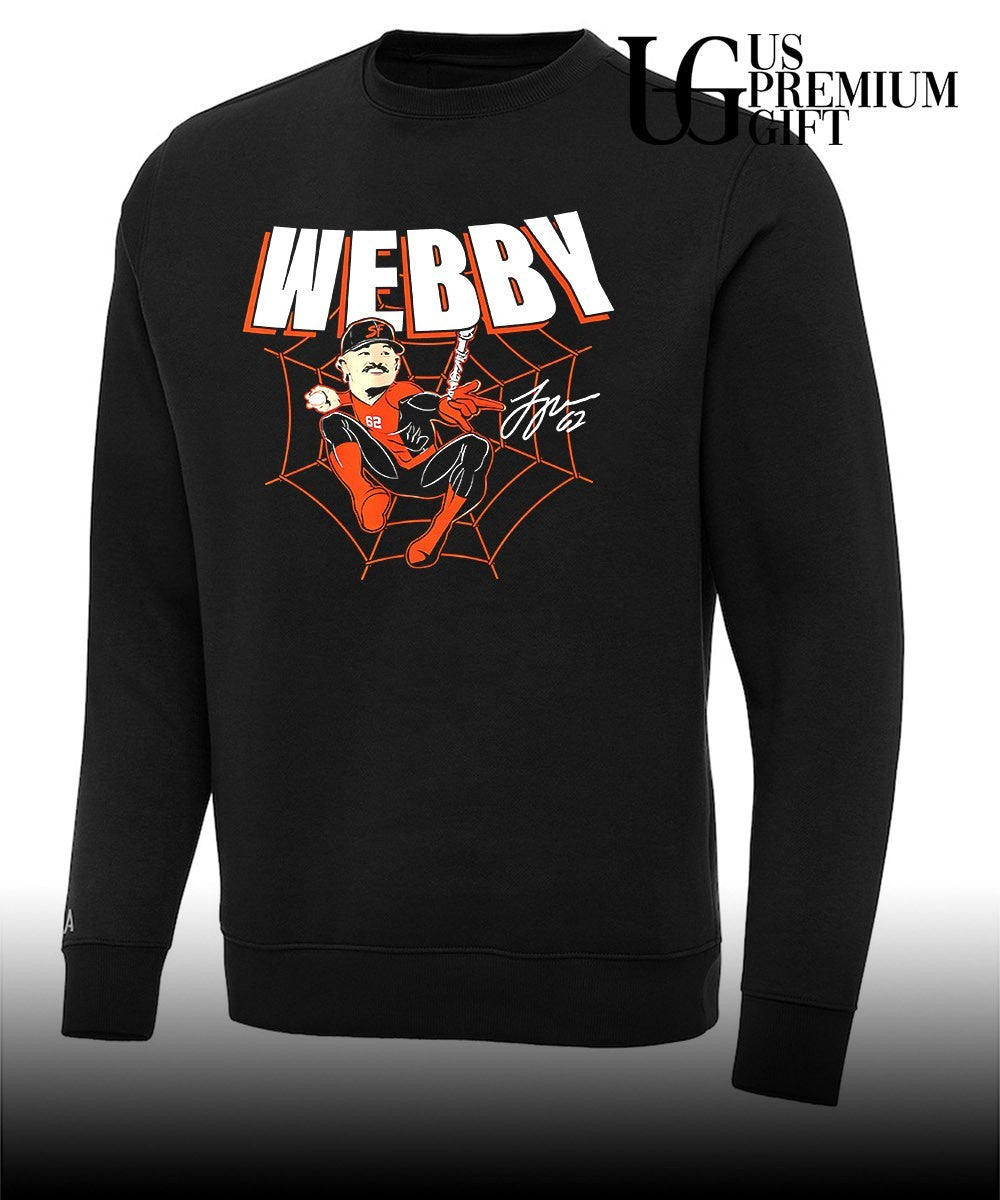 Webby Man Logan Webb San Francisco Giants MLB signature shirt