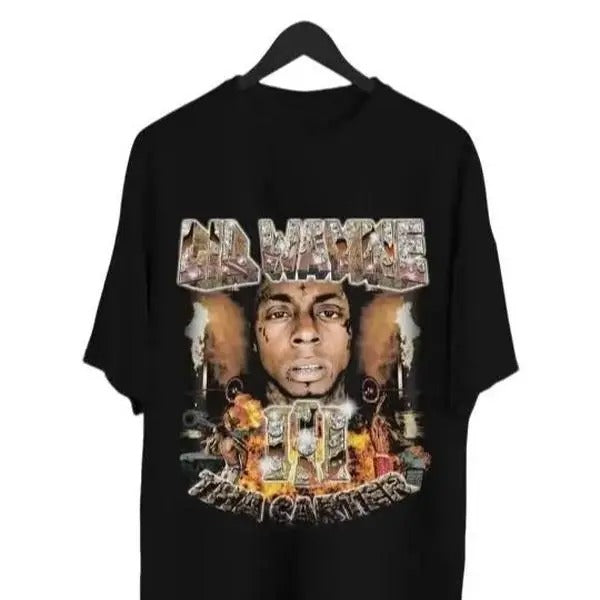 Weezy T Shirt, Tha Carter Shirt, Rap Hip Hop Music Merch Retro 90s Shirt, Personalized Casual Unisex T-Shirt Hoodie,...