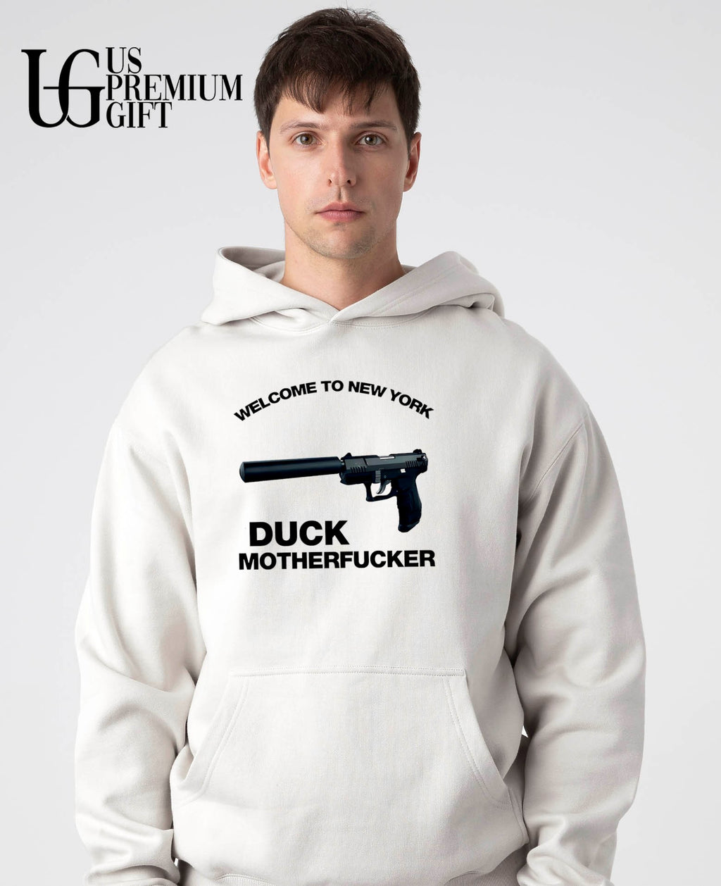 Welcome To New York Duck Motherfucker guns shirt