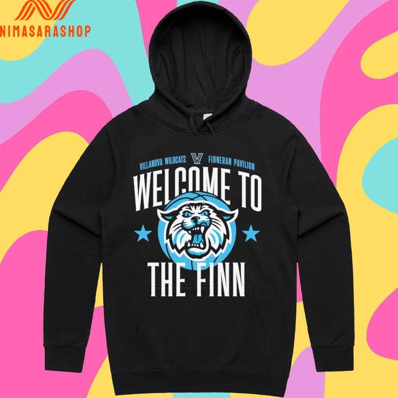 Welcome To The Finn Villanova Wildcats Finneran Pavilion Basketball Shirts