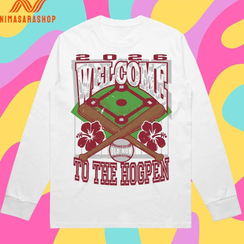 Welcome To The Hogpen 2026 Baseball Shirts