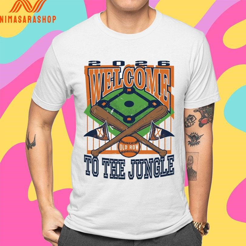 Welcome To The Jungle 2026 Baseball Shirts