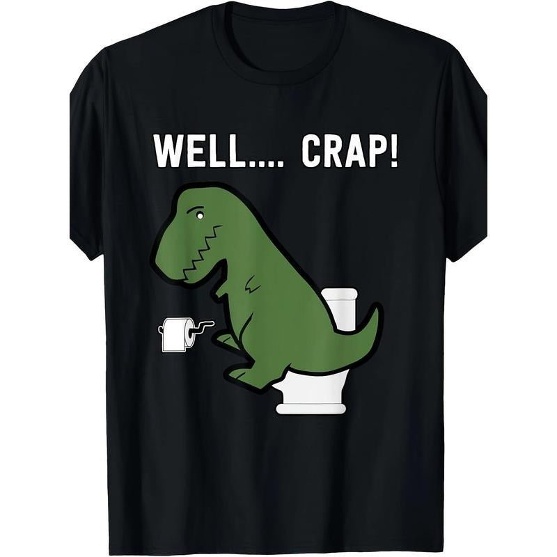 Well Crap Funny T-Rex I T Rex Problems I Funny Dinsosaur T-Shirt - 220g made in usa Hoodie, Sweatshirt | UrbanDripWear.com