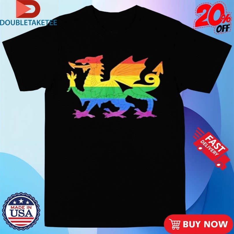 Welsh Pride Rainbow Dragon Shirts