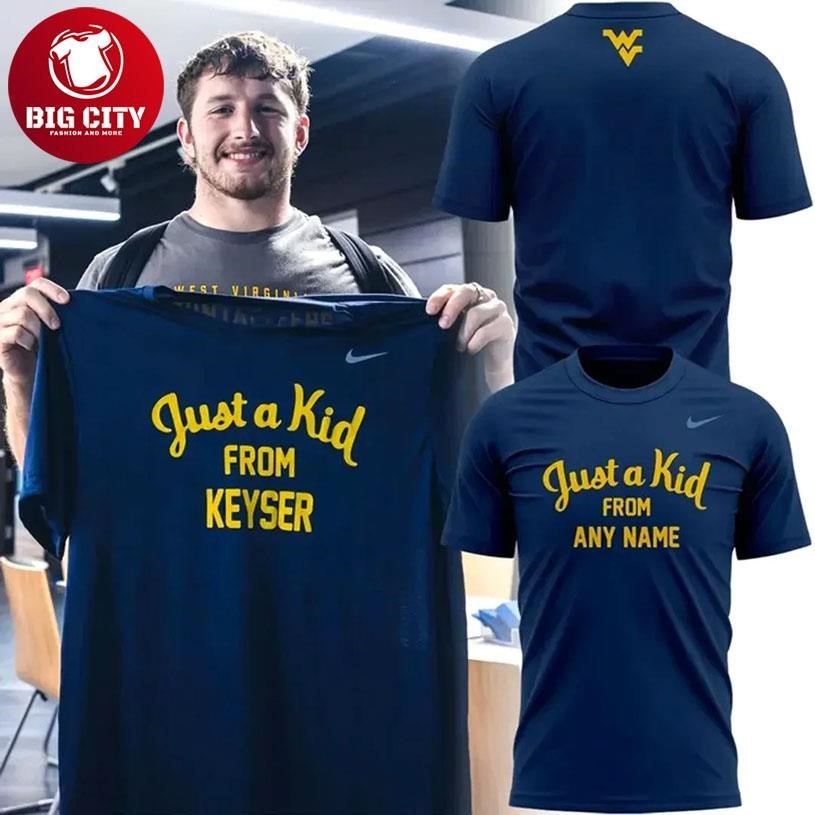 West Virginia Mountaineers Just a kid from Two Sided Shirt