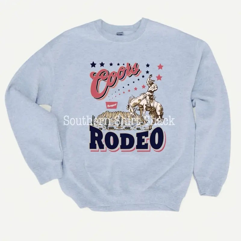 Western Rodeo Beer Sweatshirt T-Shirts, Hoodie | UrbanDripWear.com