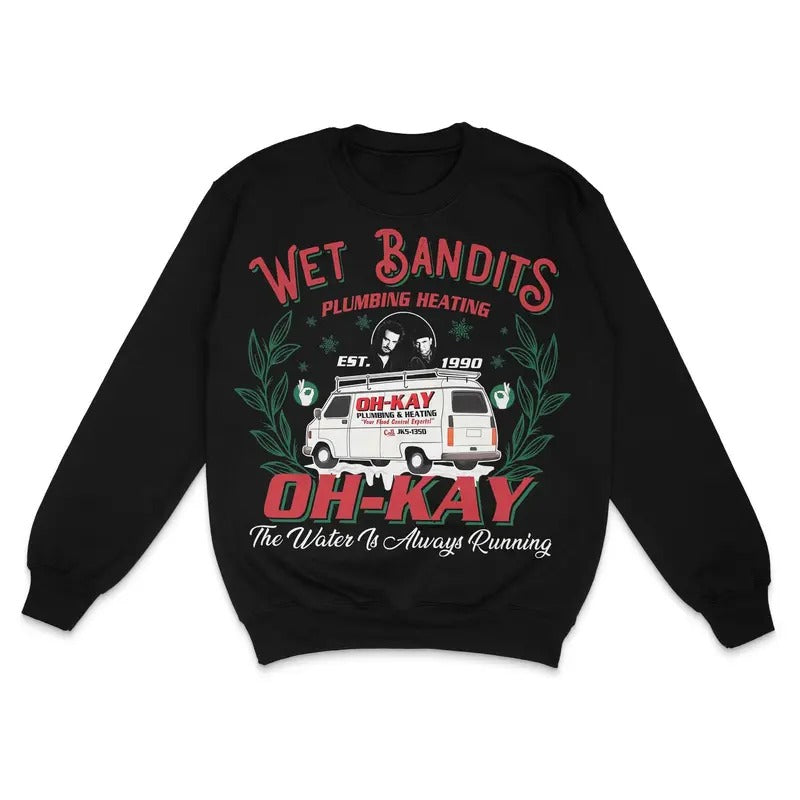 Wet Bandits Custom Printed Sweatshirt T-Shirts, Hoodie | UrbanDripWear.com