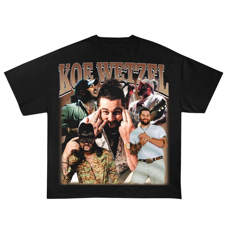 Wetzel Tour Merch Shirt, Koe Wetzel T-shirt, Wetzel Country Music shirt, Bootleg Tee, Western Graphic Tee, Wetzel Album...