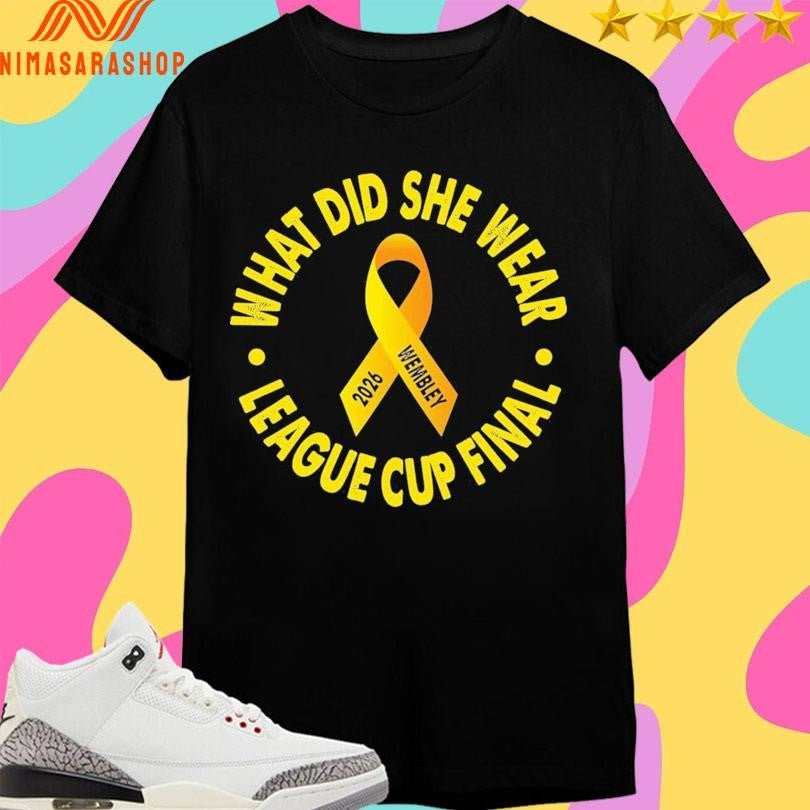 What Did She Wear League Cup Final 2026 Wembley Shirts