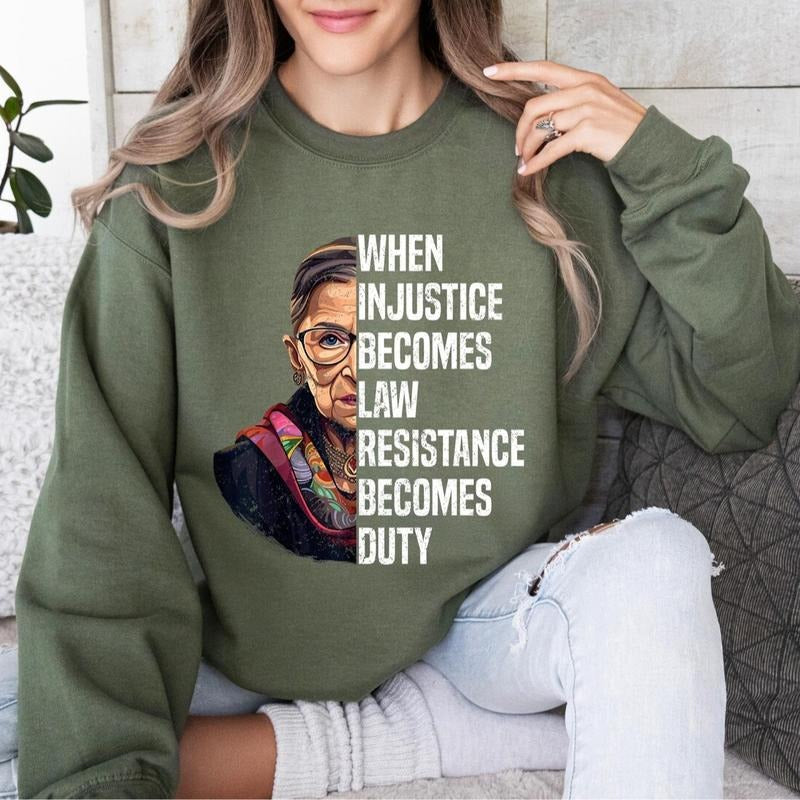 When Injustice Becomes Law Resistance Becomes Duty sweatshirt