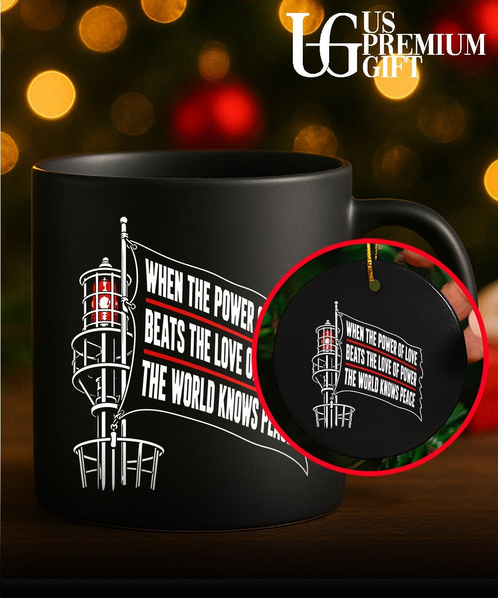 When the Power of Love Beats the Love of Power Empire State Building New York Liberty 2026 shirt